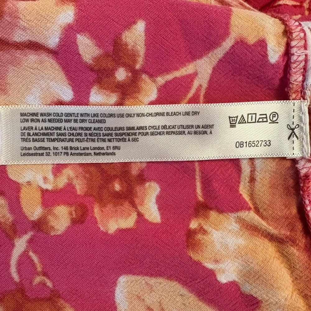 Anthropologie Kari Floral 100% Rayon Long Sleeve Sleep Top, Size XL - Picture 7 of 7